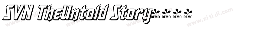 SVN TheUntold Story字体转换 SVN TheUntold Story字体转换